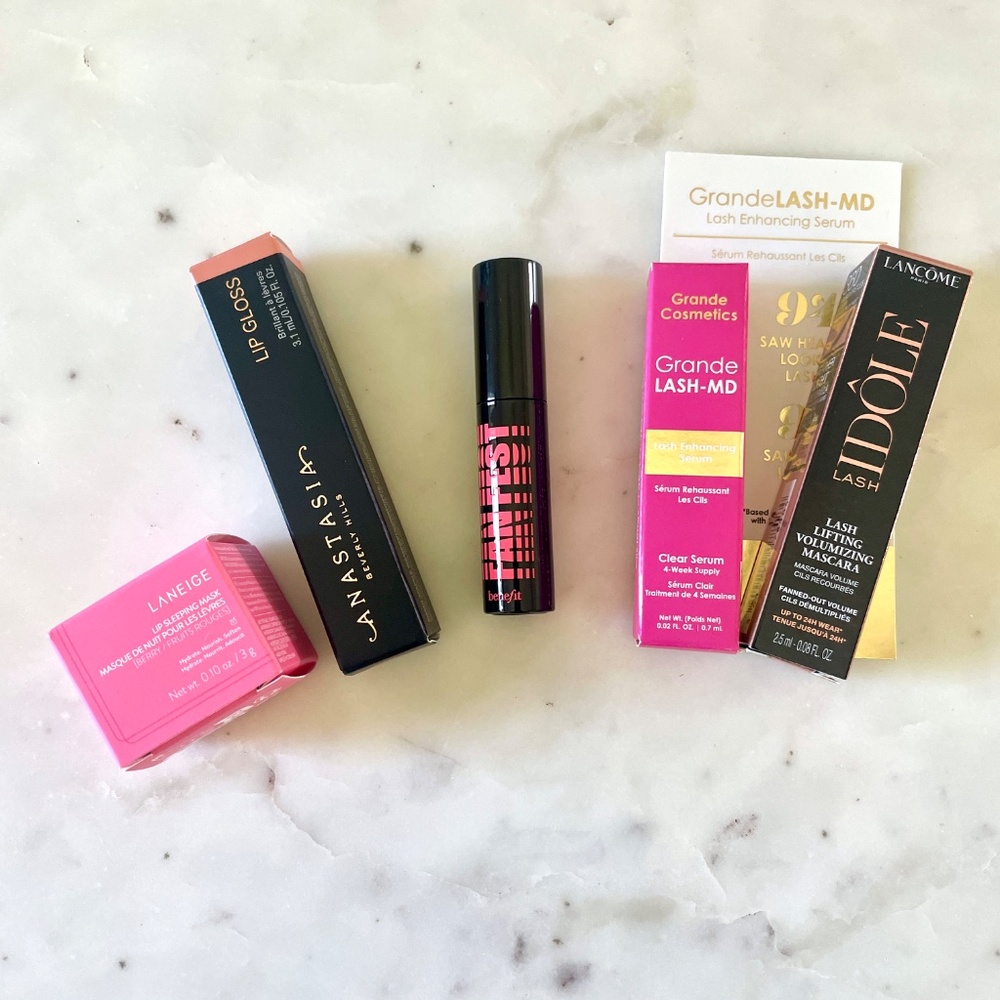 Beauty Bundle: Anastasia Lip Gloss, Lash Idole, Grande LASH, Fan Fest Mascaras - Picture 10 of 10